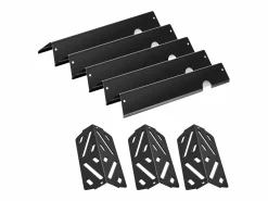 Barra de Cubrequemador y Difusor SucceBuy de Calor para Barbacoa 8PCs, Deflector de Grasa para Quemador 43,5 cm, para Weber Genesis II 310, 315, 335, 340 Materiales Y Utensilios De Cocina