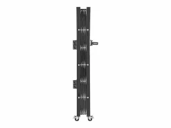 New Barrera de Seguridad Extensible Plegable SucceBuy, Puerta Plegable Simple, 154 x 180 cm Puerta De Garaje