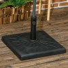 Sale Base estable de resina para sombrillas de Ø 32/38/48 mm, color negro (51 x 51 x 32 cm)