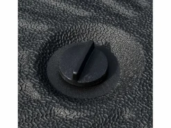 Sale Base para sombrilla de 22 kg, para postes de Ø38/48 mm, de hormigón negro, estable y resistente a la intemperie (51x51x12 cm)