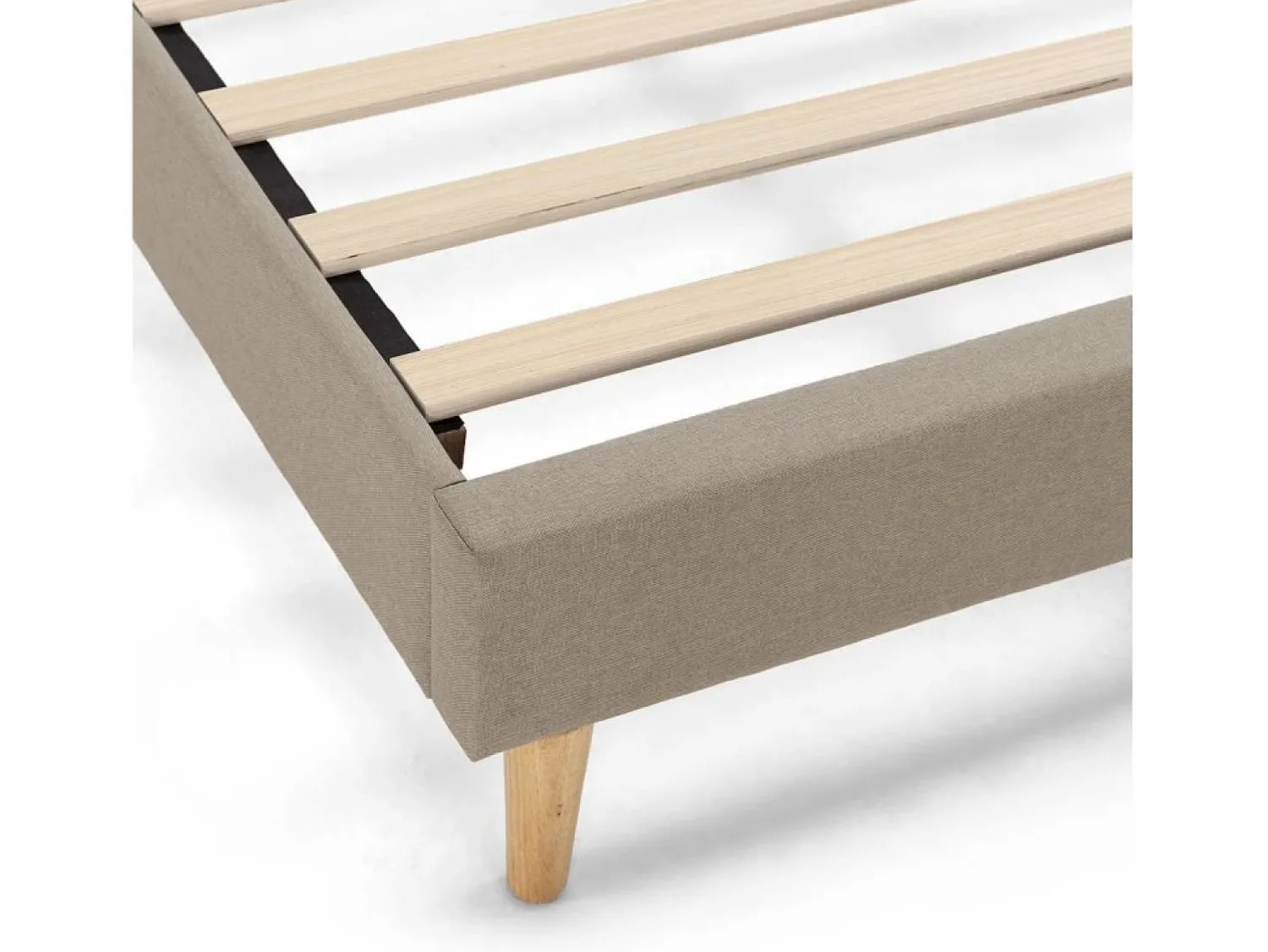 VS Venta-stock Base tapizada + Cabecero Aura 150x190 cm