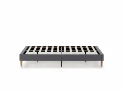 New VS Venta-stock Base tapizada + Cabecero Aura 90x190 cm Gris Oscuro Gris antracita