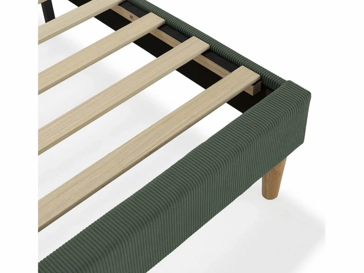 VS Venta-stock Base tapizada + cabecero Bari 150x190 cm