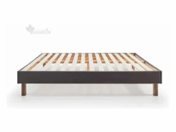Discount Base Tapizada Con Patas | Medidas 160x200 | Base francesa Descansin | Lujo a tu Alcance Gris