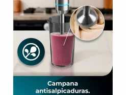 Discount Batidora de mano Cecotec Power Neutron 1100MAX 1100W con vaso medidor inox Plateado