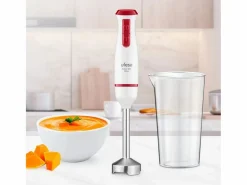 Best Ufesa Batidora de mano Pulsar Delux 600W 2 cuchillas con vaso medidor blanco/rojo Multicolor