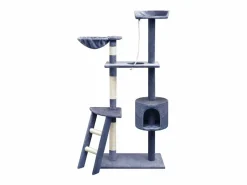 Best Garden Furniture Bellmead Rascador para gatos poste rascador de sisal 150 cm oscuro Azul