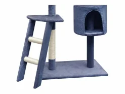Best Garden Furniture Bellmead Rascador para gatos poste rascador de sisal 150 cm oscuro Azul