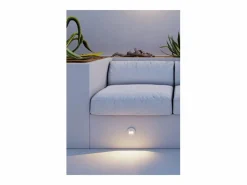 Beneito & Faure - Baliza empotrada LED Mis R Wall de 3 W - Baliza redonda IP65 con interruptor 2700K/3200K/4000K - Color