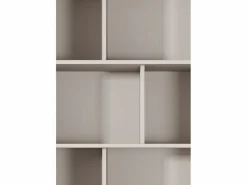 Vente-unique Biblioteca - 2 cajones y 8 estantes - MDF - y dorado - ELONARIA de Pascal Morabito