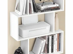 Calicosy Biblioteca blanca de 6 niveles - L70 x H190,5 cm