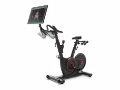 Hot Bicicleta conectada - Modelo EX5S - ECHELON - Hogar/Apartamento - Pantalla giratoria HD Negro