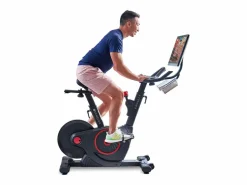 Hot Bicicleta conectada - Modelo EX5S - ECHELON - Hogar/Apartamento - Pantalla giratoria HD Negro