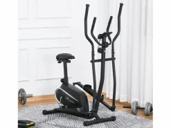 Discount Homcom Bicicleta elíptica 103x62x151 cm Negro