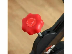 Best Bicicleta estática con pantalla LCD, asiento regulable y resistencia regulable, acero, color negro (85x46x114cm)
