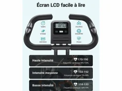 Discount Bicicleta Estática 4 en 1, LCD, Bluetooth, APP, 16 Niveles Magnéticos, Monitor de Frecuencia Cardíaca, Plegable, Silenciosa, X-Bike, Bicicleta Estática