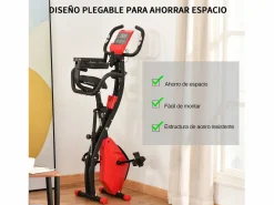 Homcom Bicicleta estática 97x51x115 cm