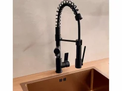 Outlet Big Hotto Mezclador para fregadero con ducha móvil Grifo De Cocina