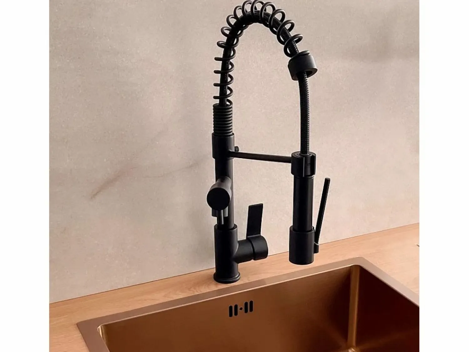 Outlet Big Hotto Mezclador para fregadero con ducha móvil Grifo De Cocina