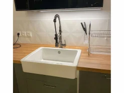 Essebagno Big Pro Mezclador de fregadero con rociador móvil metalizado