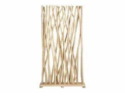 Sale Biombo de madera de teca - Ancho 100 x Prof. 25 x Alt. 180 cm - Natural - GAYANA Biombo