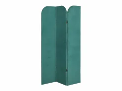 Sale OZAIA Biombo de terciopelo de 120 x 180 cm VELVET - Verde