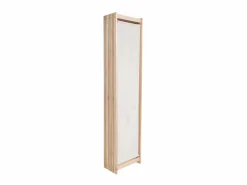 Biombo divisor 5 paneles de tela 200x170x4 cm ES313625