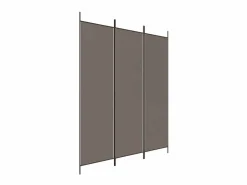 Discount Biombo divisor de 3 paneles de tela 150x200 cm ES181735 Biombo