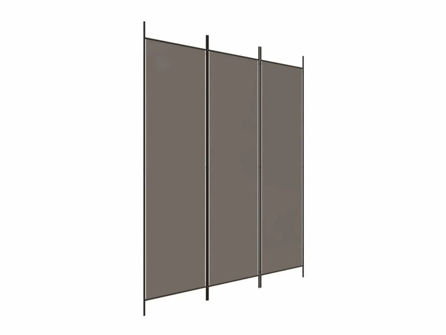 Discount Biombo divisor de 3 paneles de tela 150x200 cm ES181735 Biombo
