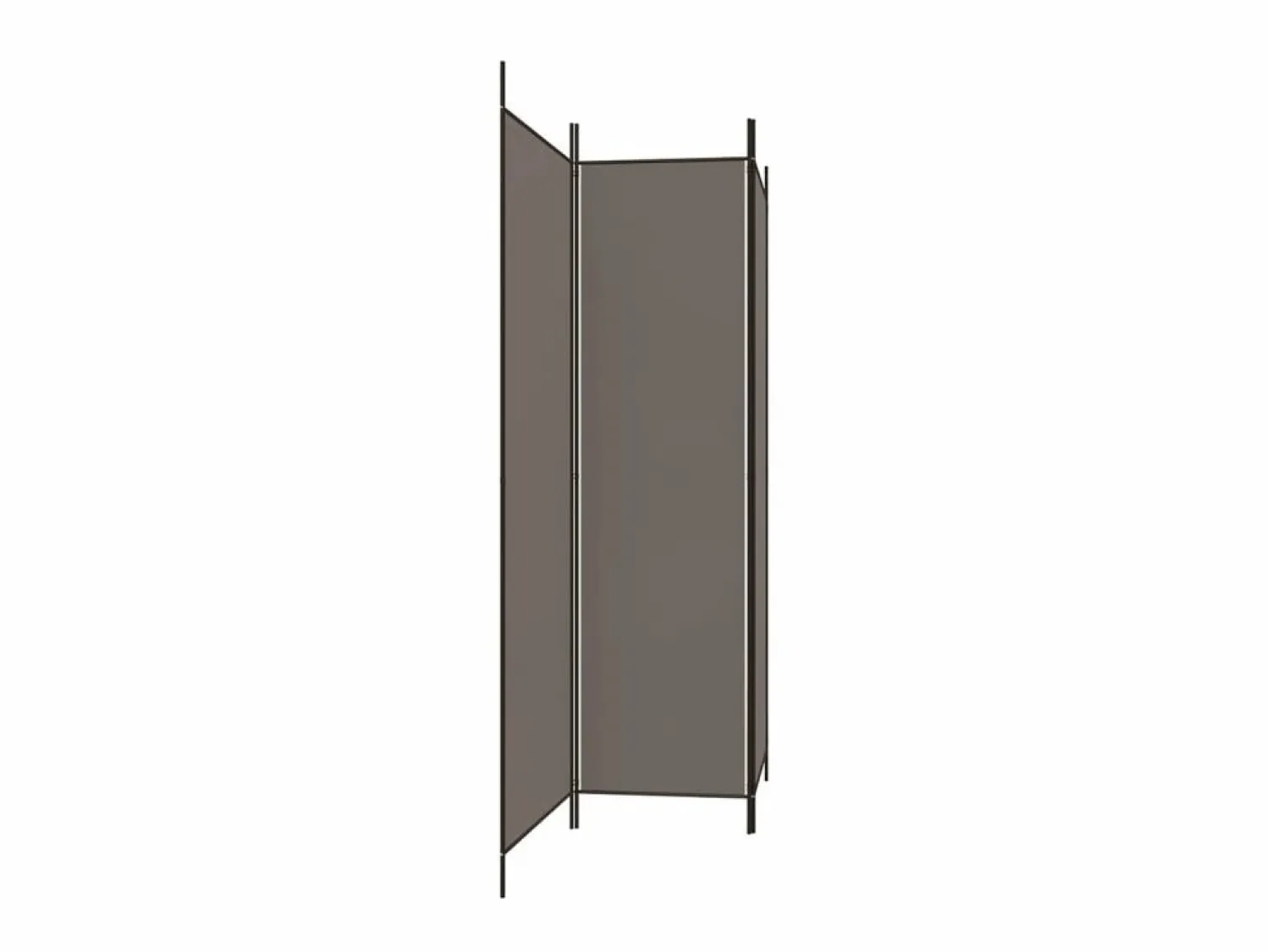 Discount Biombo divisor de 3 paneles de tela 150x200 cm ES181735 Biombo