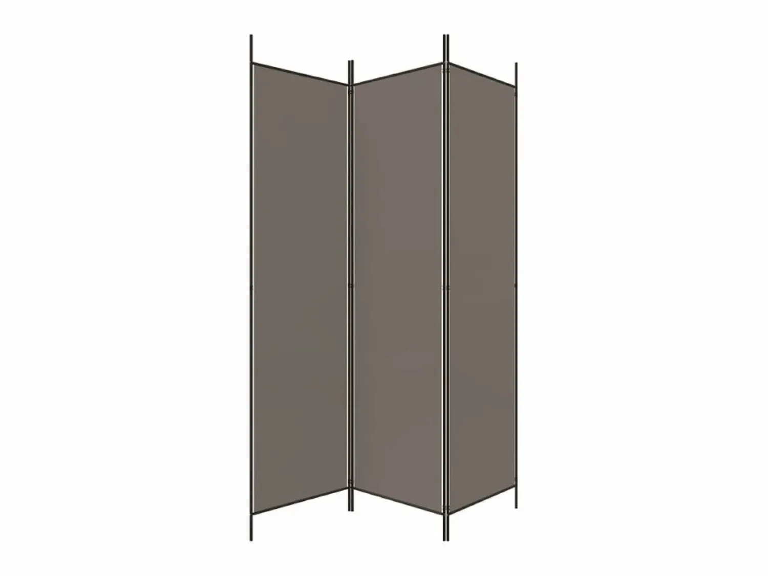 Discount Biombo divisor de 3 paneles de tela 150x200 cm ES181735 Biombo