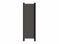Outlet Biombo divisor de 4 paneles 200x180 cm ES453793 Gris antracita