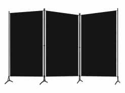 Biombo divisor de 3 paneles 260x180 cm ES531902