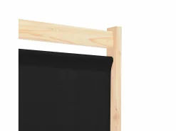 Biombo divisor de 4 paneles de tela 160x170x4 cm ES171006