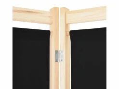 Hot Biombo divisor de 5 paneles de tela 200x170x4 cm ES397456 Biombo