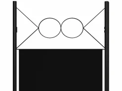 New Biombo divisor de 4 paneles 160x180 cm ES133246 Biombo