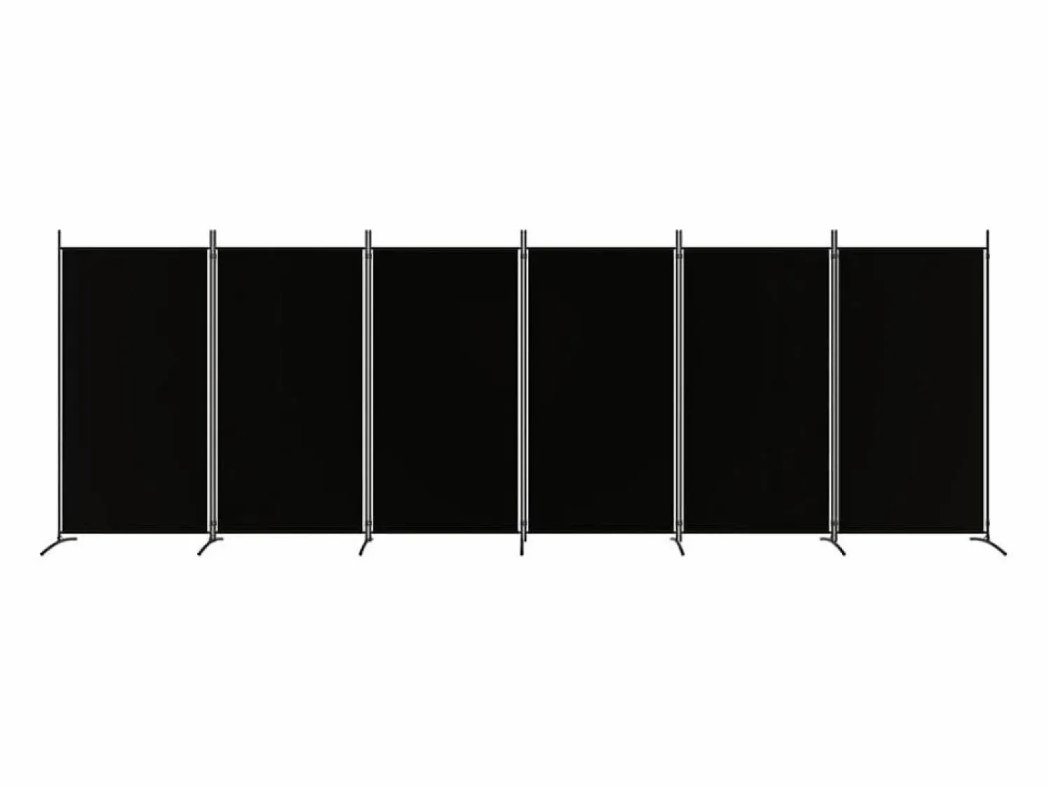 Sale Biombo divisor de 6 paneles de tela 520x180 cm ES965211 Biombo