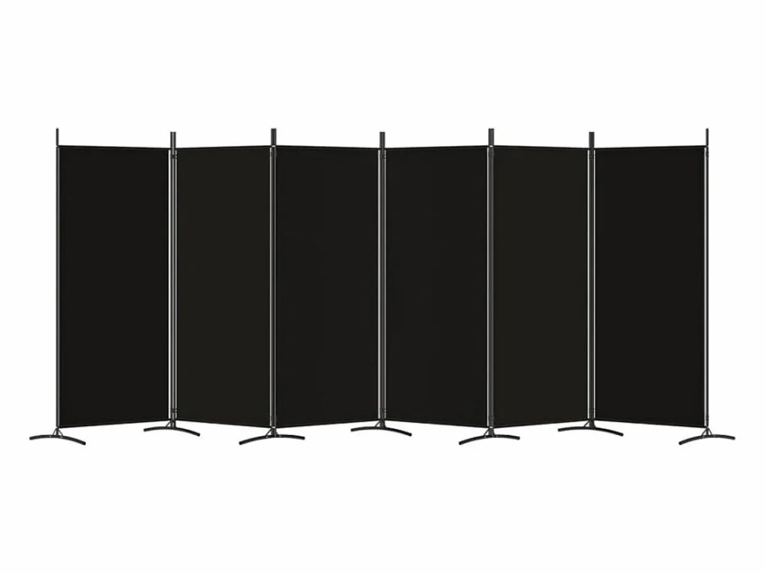 Sale Biombo divisor de 6 paneles de tela 520x180 cm ES965211 Biombo