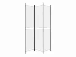 Outlet Biombo divisor de 3 paneles de tela 150x220 cm ES948528 Biombo