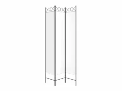 Biombo divisor de 3 paneles de tela 120x220 cm ES715195