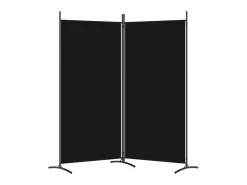 Best Biombo divisor de 2 paneles de tela 175x180 cm ES860976 Biombo