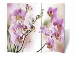 Biombo divisor plegable 200x170 cm flores ES280181 Biombo