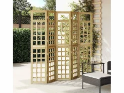 Online Biombo exterior plegable 5 piezas marrón 200 x 180 cm Marru00f3n