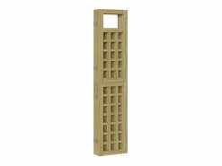 Online Biombo exterior plegable 5 piezas marrón 200 x 180 cm Marru00f3n