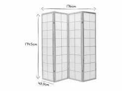 Sale Biombo japonés de madera y papel IKUYO Biombo