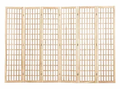 Hot Biombo Japonés SucceBuy De 6 Paneles Para Separación De Ambientes Biombo