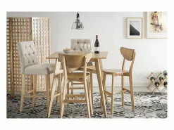 Sale Miliboo Biombo madera natural AKKIKO Color natural claro