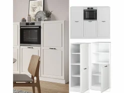 Best Bloque de cocina casa de campo blanca/blanca 180x46x81.6 r-line Cocina Completa