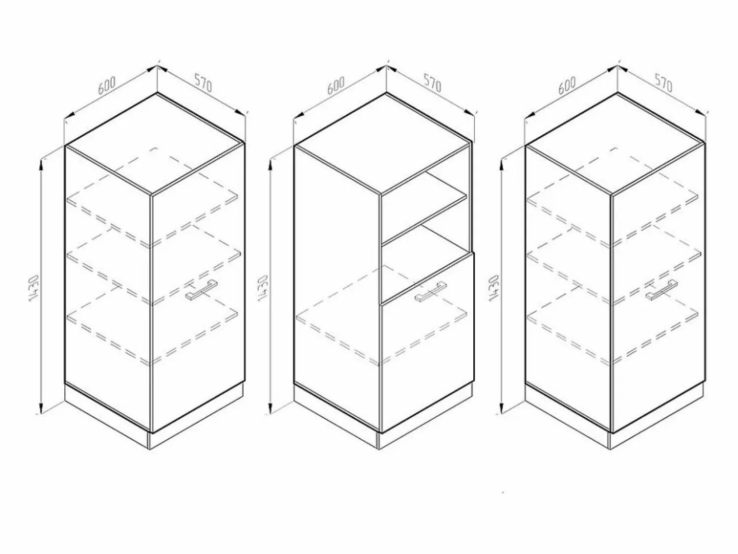 Discount Bloque de cocina oro power roble/antracita 180x46x81.6 r-line Cocina Completa