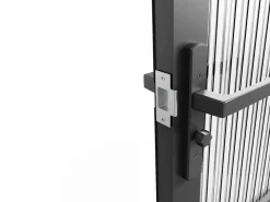 Discount Bloque de puerta doble reversible - vidrio texturizado - 2 x Alt. 204 x An. 73 cm - - MASERU Puerta Con Marco